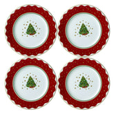 My Noel Salad / Dessert Plate (Set of 4)